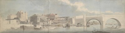Westminster Bridge, the Surrey Side by Samuel Scott