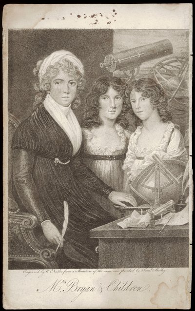 Mrs. Bryan and her Children by Samuel Shelley
