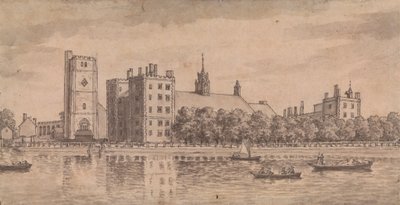 Lambeth Palace by Samuel Wale