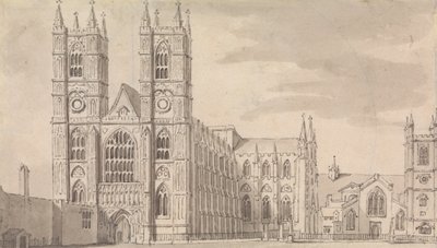 Westminster Abbey by Samuel Wale