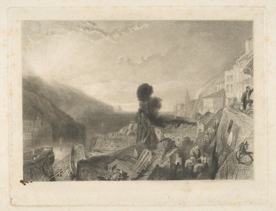 Dartmouth, on the River Dart by Samuel William Reynolds