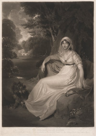 Marchioness of Exeter by Samuel William Reynolds