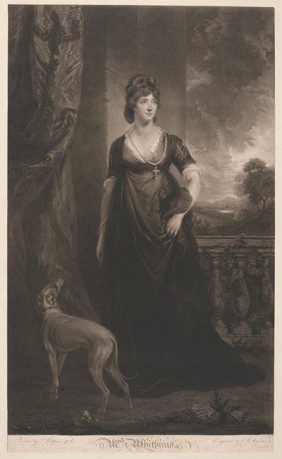 Mrs. Whitbread by Samuel William Reynolds