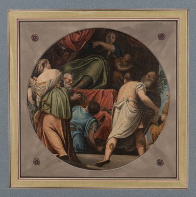 Ceiling roundel by Samuel Woodforde