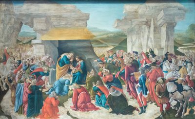 Adoration of the Magi by Sandro Botticelli