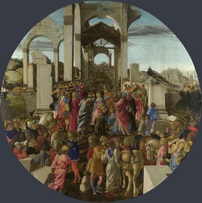 Adoration of the Magi by Sandro Botticelli