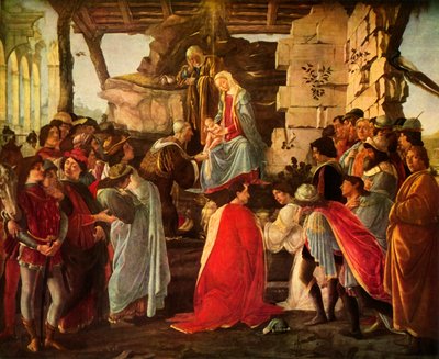 Adoration of the Magi by Sandro Botticelli