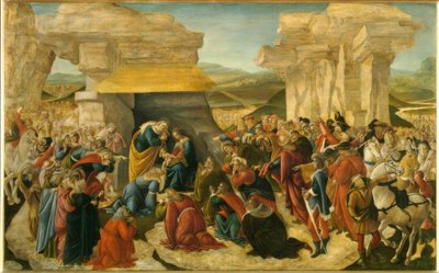 Adoration of the Magi by Sandro Botticelli
