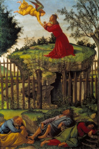 Christ on the Mount of Olives by Sandro Botticelli