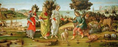 The Judgment of Paris by Sandro Botticelli