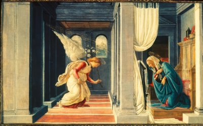 The Annunciation to Mary by Sandro Botticelli