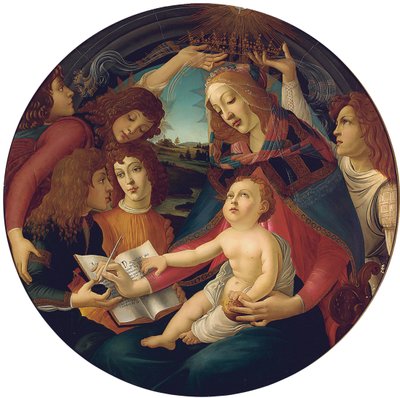 Madonna of the Magnificat by Sandro Botticelli