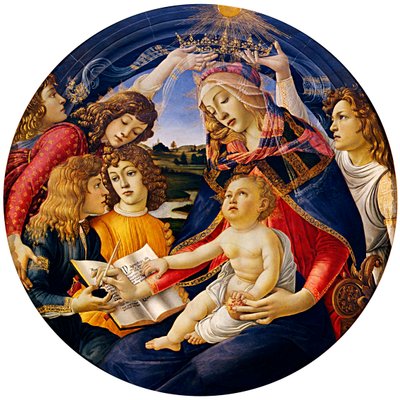 Madonna of the Magnificat by Sandro Botticelli