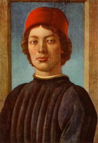 Portrait of a Youth by Sandro Botticelli