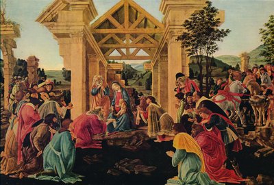 The Adoration of the Magi, c1475-1476 by Sandro Botticelli