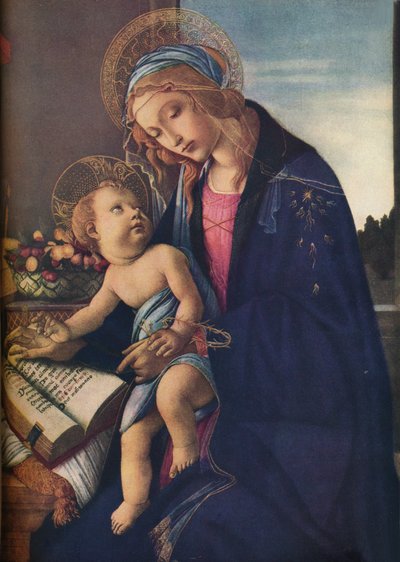 The Virgin and Child by Sandro Botticelli