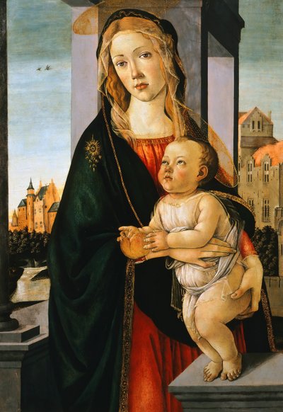 The Virgin and Child by Sandro Botticelli