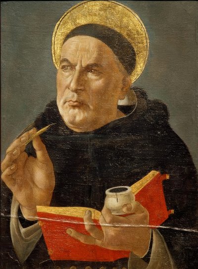 Thomas Aquinas by Sandro Botticelli