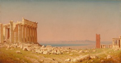 Ruins of the Parthenon by Sanford Robinson Gifford