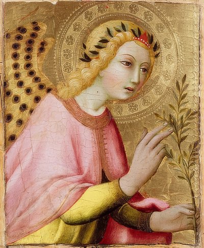 The Angel of the Annunciation. c. 1450-1500 by Sano di Pietro