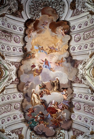 The glory of St Romuald by Sante Pacini