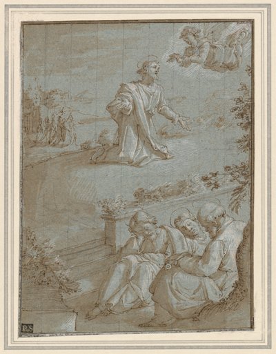 The Agony in the Garden by Santi di Tito