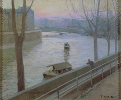 Ile de Saint Louis by Santiago Rusinol i Prats