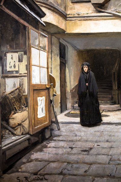The Pawnshop by Santiago Rusinol i Prats