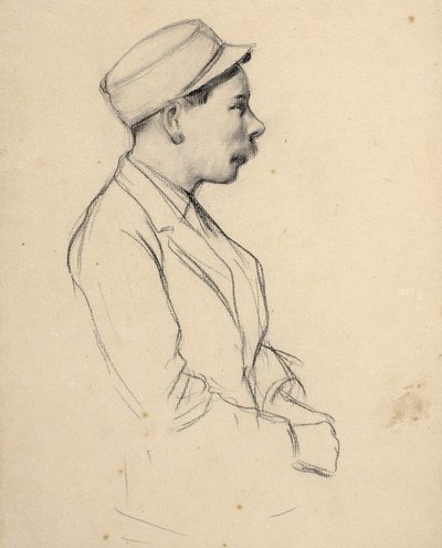 Portrait of a Man by Santiago Rusiñol