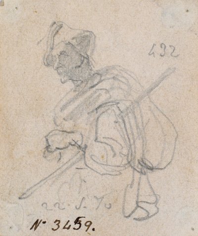 Sketch from Life by Santiago Rusiñol