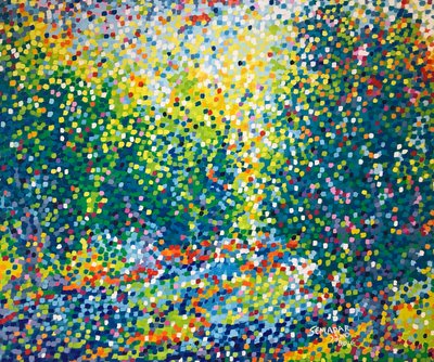 Cosmic Garden by Santina Semadar Panetta