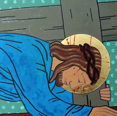 Jesus Falls by Sara Hayward