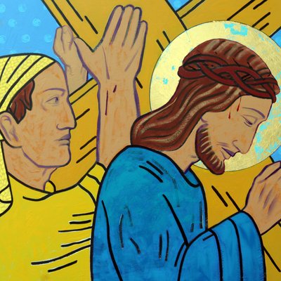 Simon Helps Jesus by Sara Hayward