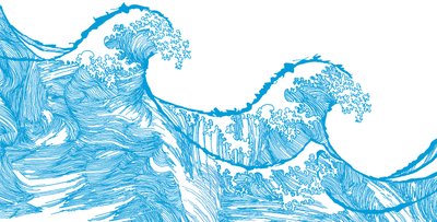 Kanagawa Wave, 2009 by Sarah Hough