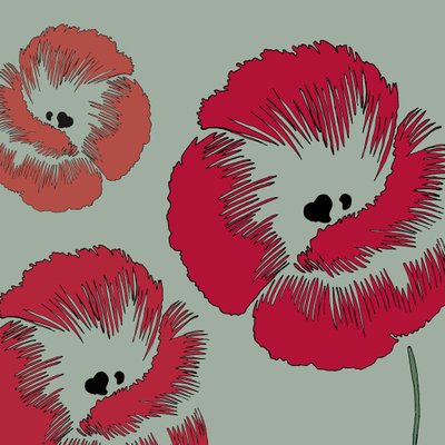 Picnic Poppy, 2005 by Sarah Hough