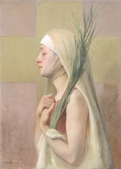 A Martyr Saint Thecla, 1891 by Sarah Paxton Ball Dodson
