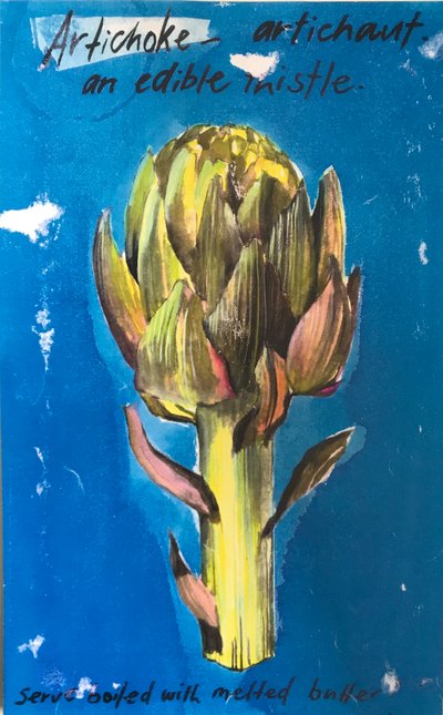 Artichoke, 2023 by Sarah Thompson Engels
