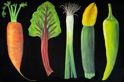 Vegetables, 2024 by Sarah Thompson Engels
