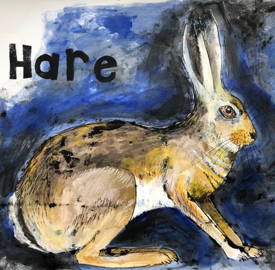 Hare, 2021 by Sarah Thompson Engels