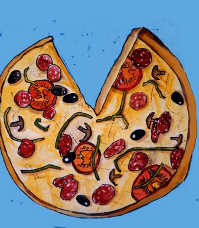 Pizza by Sarah Thompson Engels