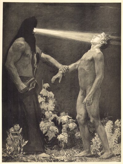 Hypnosis by Sascha Schneider