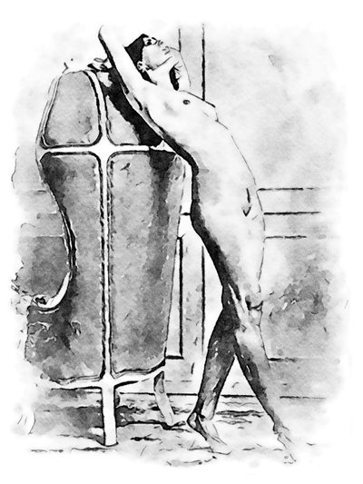 Posing Woman by SaskiaBJ