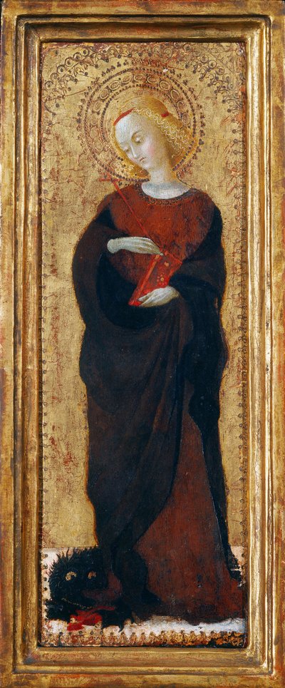 Saint Margaret by Sassetta