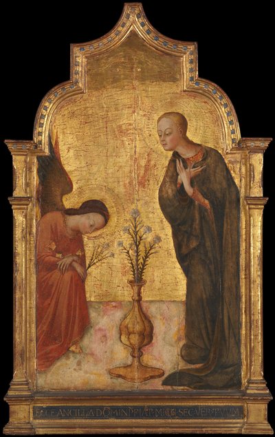 The Annunciation, ca. 1435 by Sassetta