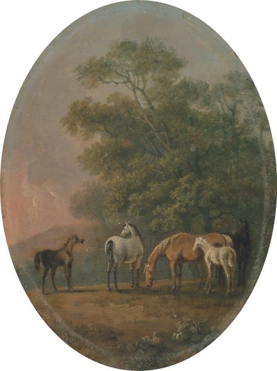 Mares and Foals, c.1770-80 by Sawrey Gilpin