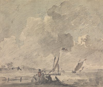 Observing Sailboats From the Shore by Sawrey Gilpin