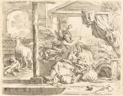 The Dream of Saint Joseph by Sébastien Bourdon