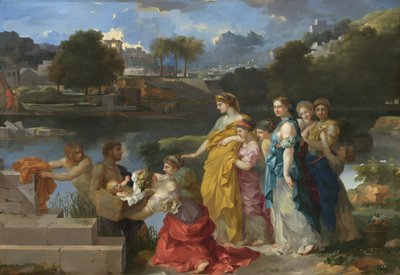The Finding of Moses by Sébastien Bourdon