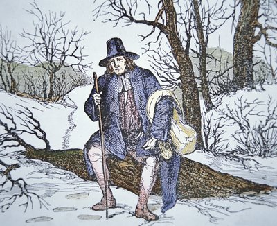 Roger Williams in the Wilderness by School American
