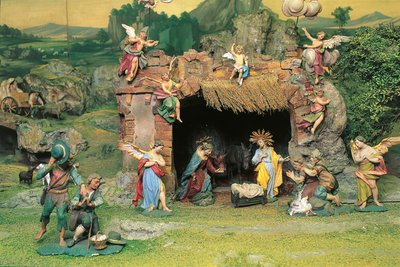 Nativity Scene by School Austrian